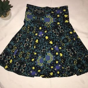 Lily White Patterned Skirt